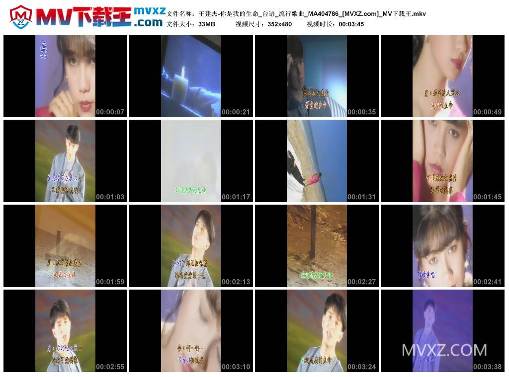 王建杰-你是我的生命_台语_流行歌曲_MA404786